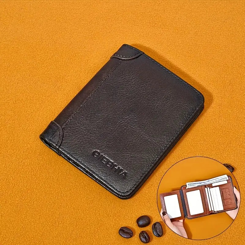 Vintage Thin Leather RFID Wallet | AUSTIN