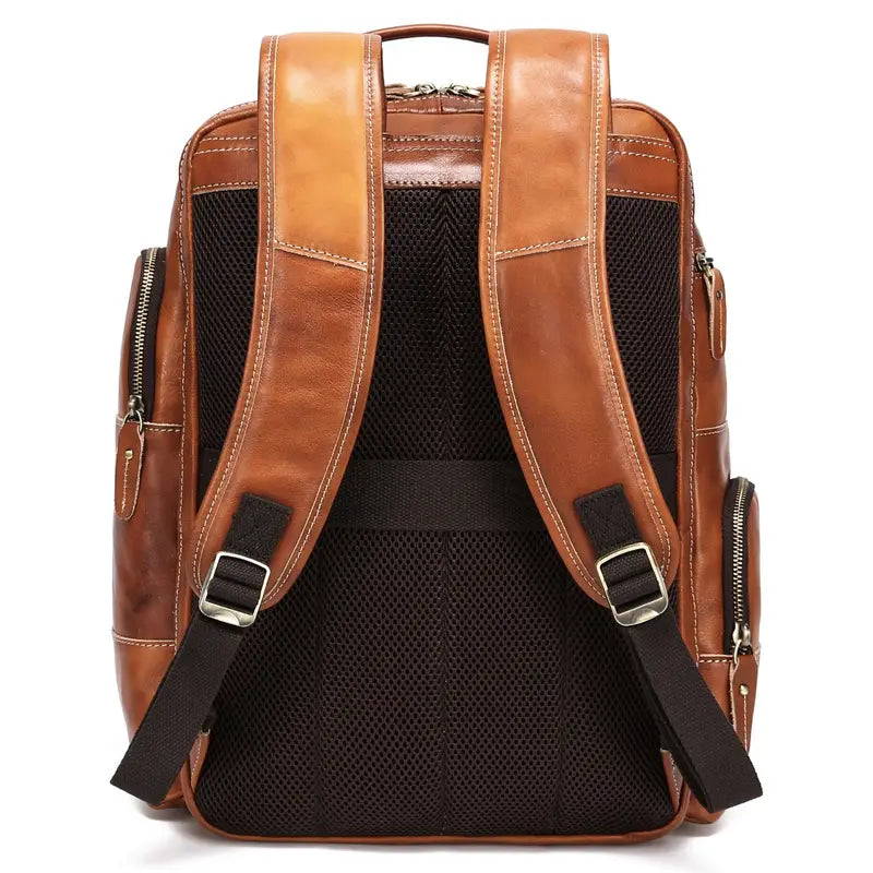 Vintage Leather Backpack for Men | SEATTLE
