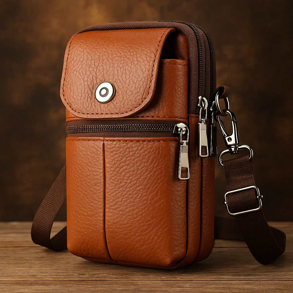 Leather Waist Bag | BOULDER
