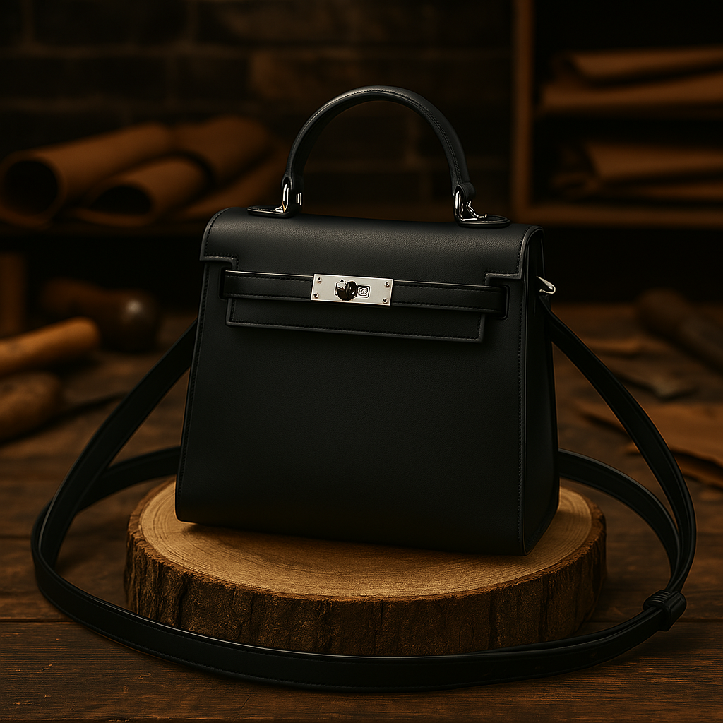 Ruth Elegant Modern Leather Handbag