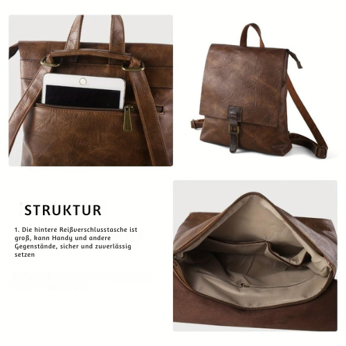 Stylish Harper Retro Backpack with Multifunctional Features