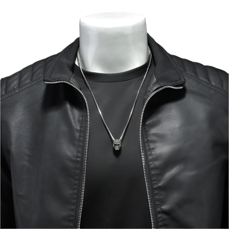 Timeless Men's Premium Leather Trail Jacket for Classic Style and Comfort
