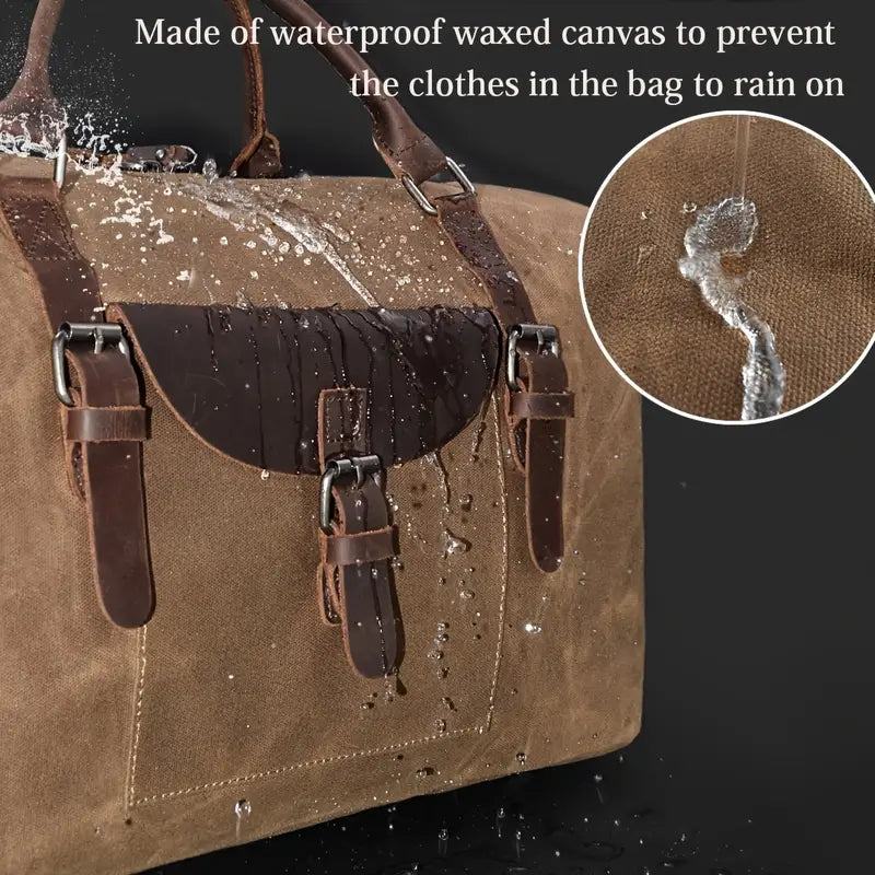 Leather Travel Duffel Bag | NASHVILLE