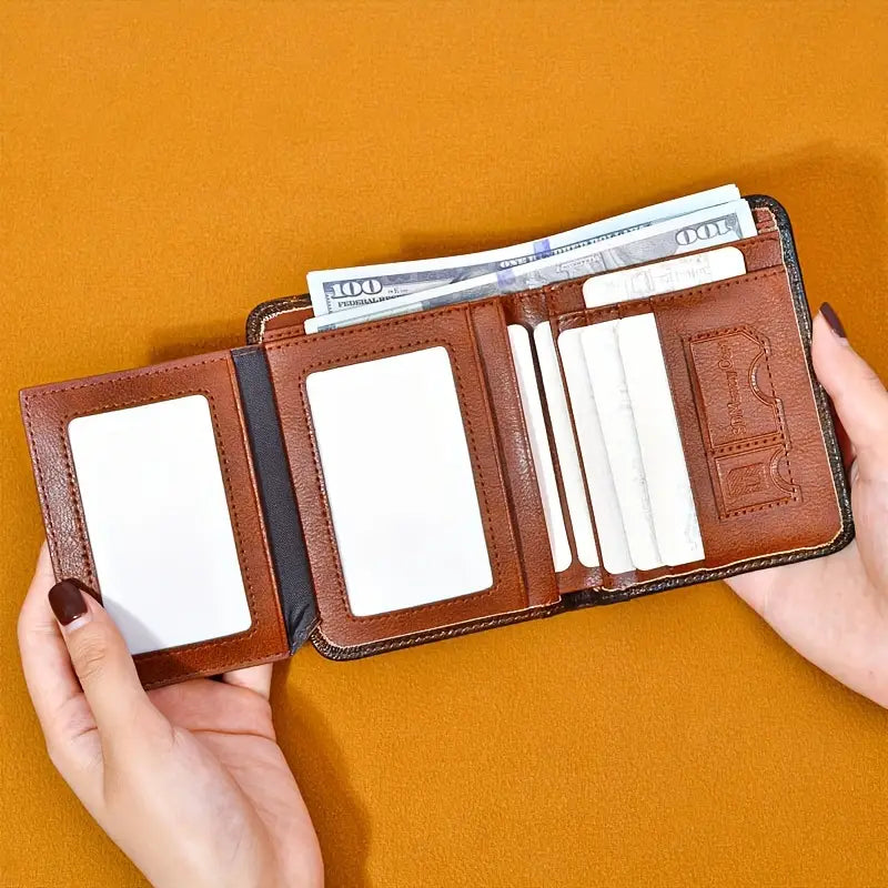 Vintage Thin Leather RFID Wallet | AUSTIN