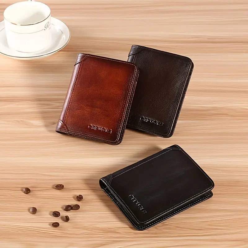Men's RFID Blocking Slim Bifold Wallet | HUDSON