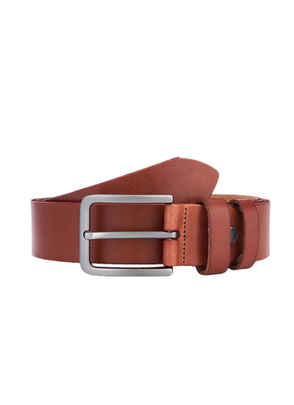 Luxury Crocodile Leather Belt for Men - Full Grain Leather - Stylish Brown Leather Belt - Durable and Long-lasting Design
