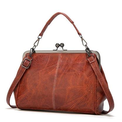 Elegant Vintage Kiss-Lock Handbag