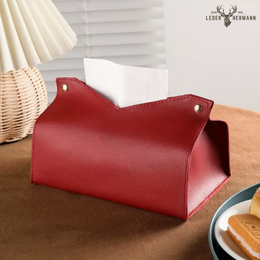 Leather Tissue Box