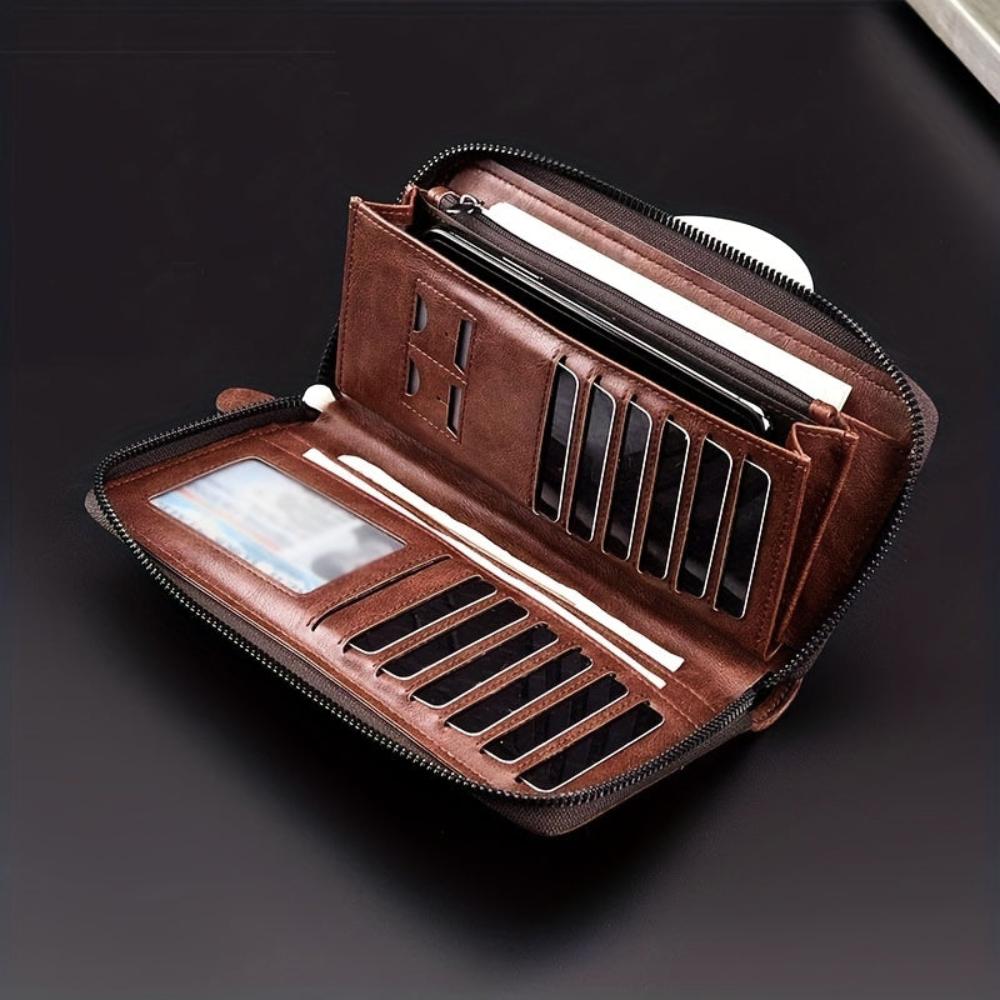 Stylish Holden RFID Wallet with Practical Zipper