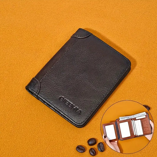 Vintage Thin Leather RFID Wallet | AUSTIN