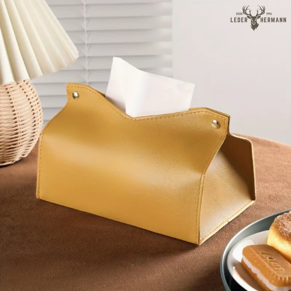 Leather Tissue Box
