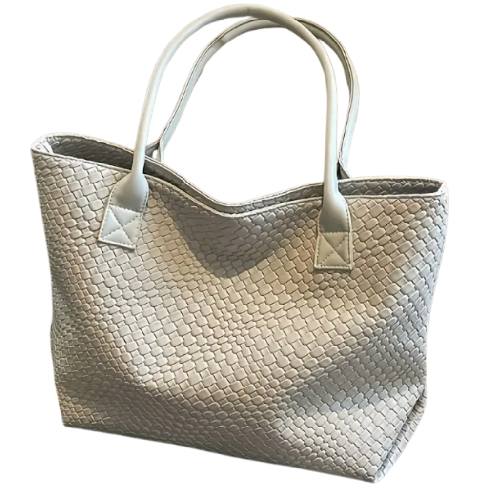 Elegant Genuine Leather Shoulder Bag – Minimalist Design with Adjustable Shoulder Strap