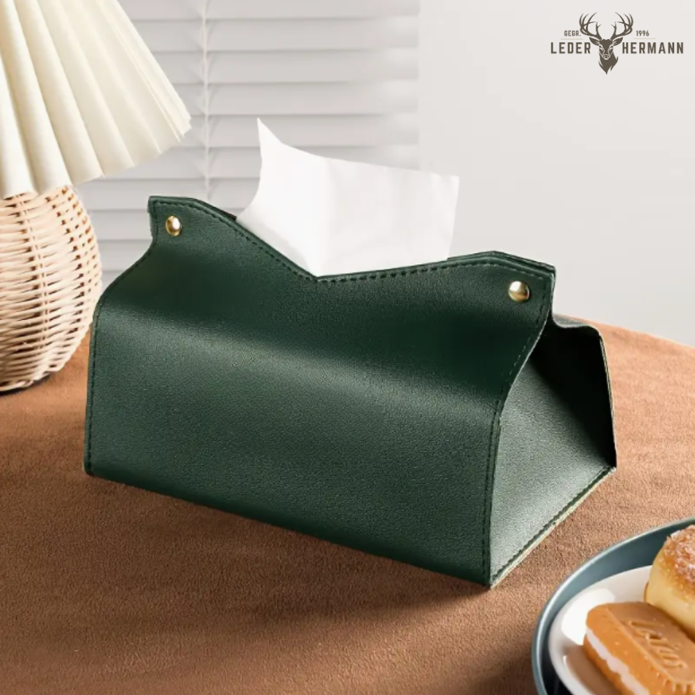 Leather Tissue Box