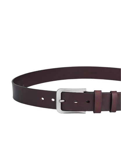 Luxury Brown Full Leather Belt for Men - Sustainable & Vintage Design - Premium Leather Leather Belt for a Timeless Look