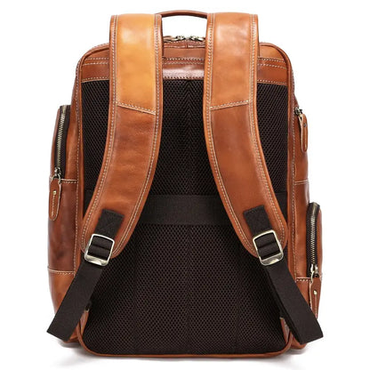 Vintage Leather Backpack for Men | SEATTLE