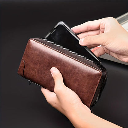Stylish Holden RFID Wallet with Practical Zipper