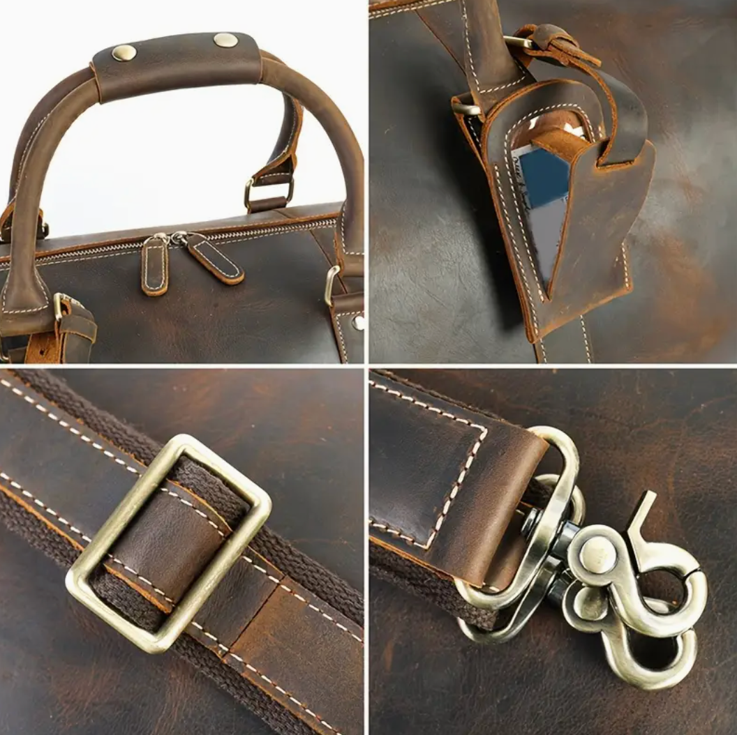 Luxury Leather Bag with Secret Compartment | GEHEIMBAG
