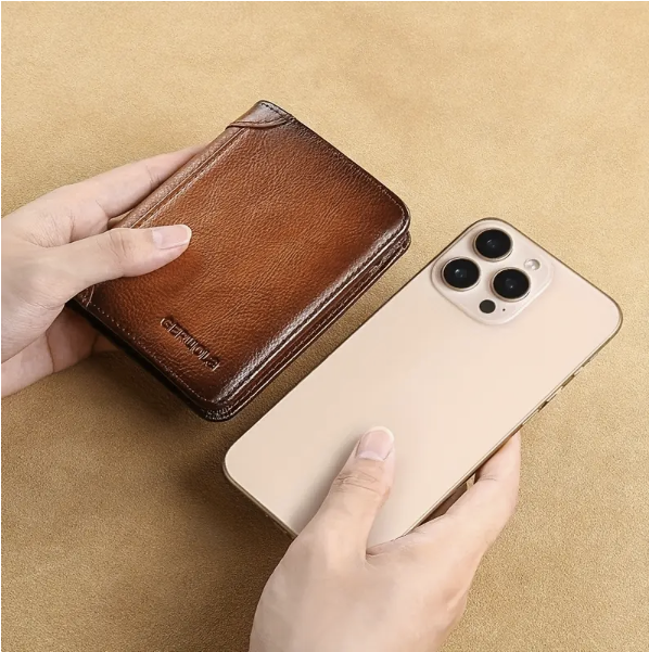 Leather RFID Wallet for Secure everyday protection