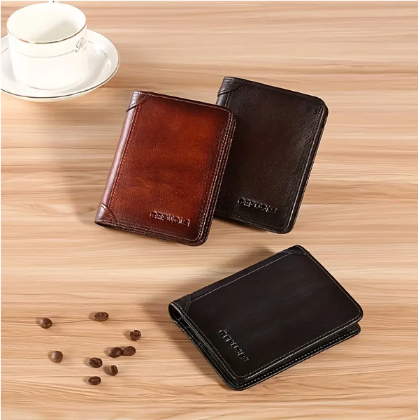 Leather RFID Wallet for Secure everyday protection