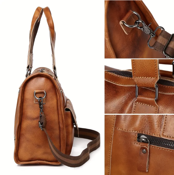 Large Leather Men's Bag Maximum
