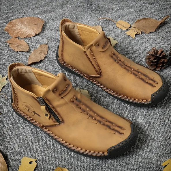 James's comfortable leather shoes for everyday wear