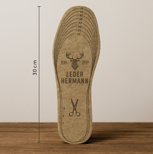 Wool Felt Insoles Shock-Absorbing and Pressure-Relieving Multi-Size Strips - Cuttable