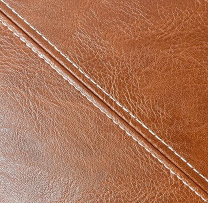 James's Leather Pillow Cover