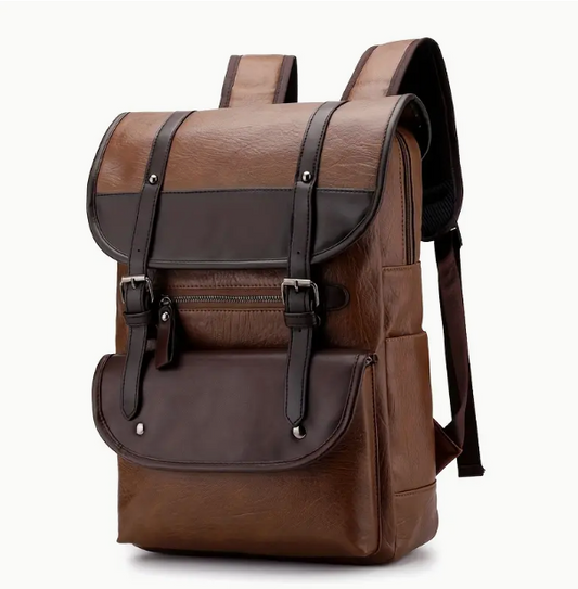 James's Multi-Function Travel Backpack Made of Leather
