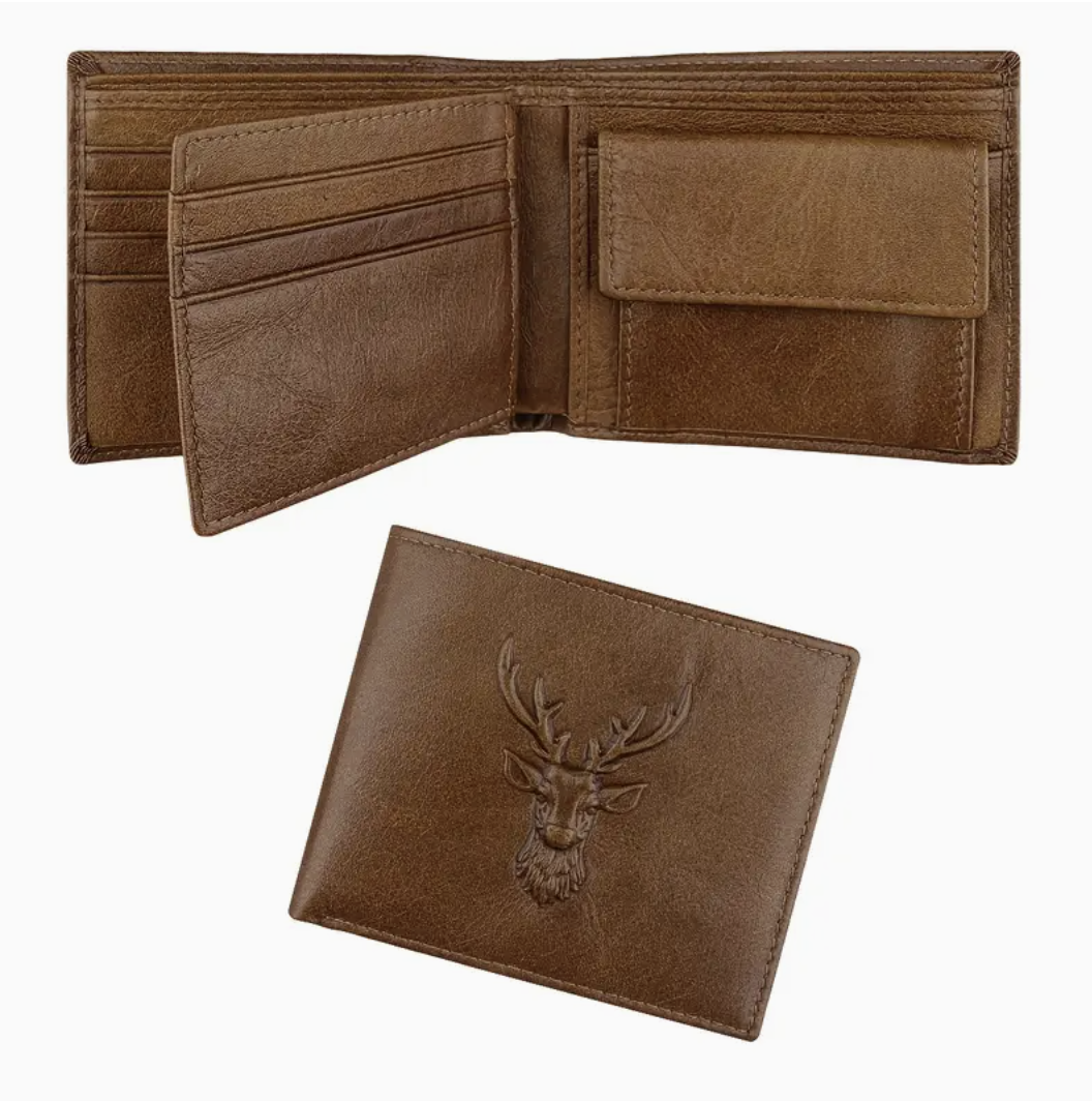 Leather RFID Wallet for Secure Everyday Protection Hermann's Bestseller