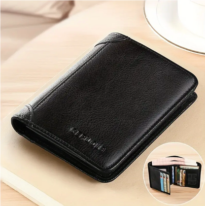 Leather RFID Wallet for Secure everyday protection