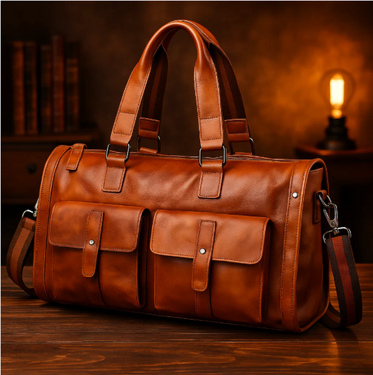 Large Leather Men's Bag Maximum
