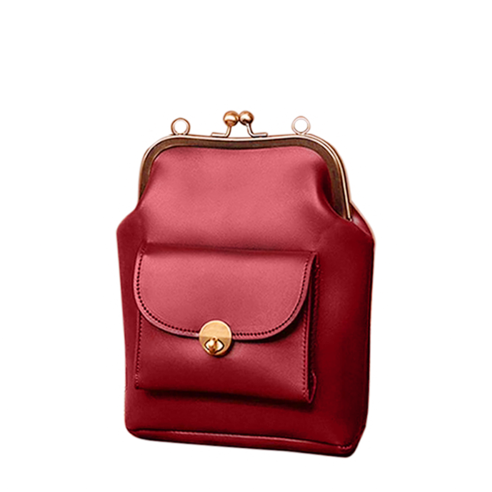 Elegant Vintage Kiss-Lock Bag - Grace's Retro Chic Must-Have