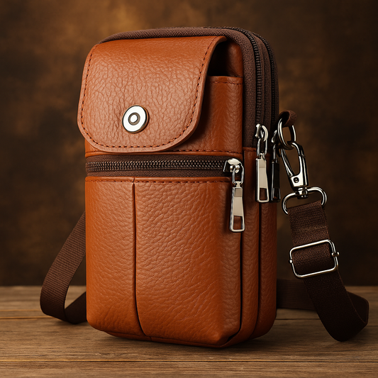 Leather Waist Bag | BOULDER