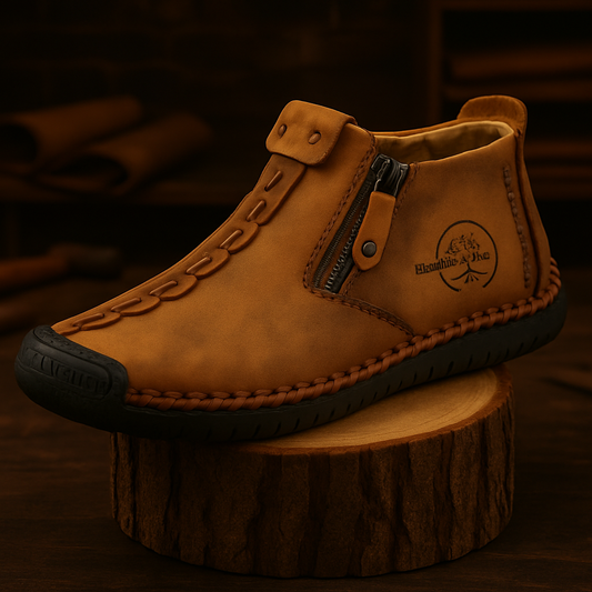 James's comfortable leather shoes for everyday wear