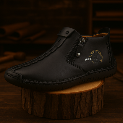 James's comfortable leather shoes for everyday wear
