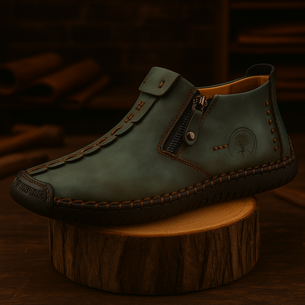 James's comfortable leather shoes for everyday wear