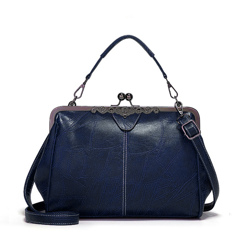 Elegant Vintage Kiss-Lock Handbag
