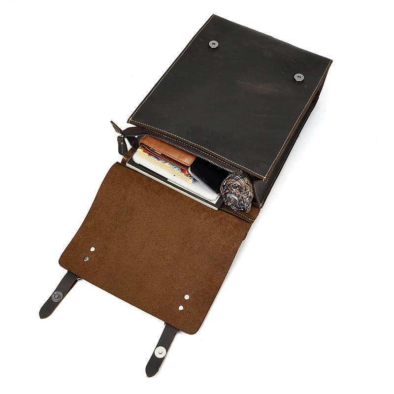 Leather Backpack-Handbag | OLDEN