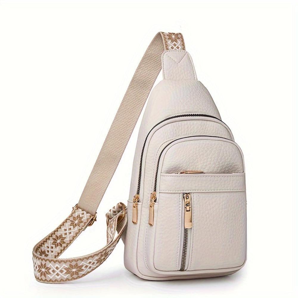 Rustic Hazel Vintage Chest Crossbody Bag for Style-Conscious Adventurers