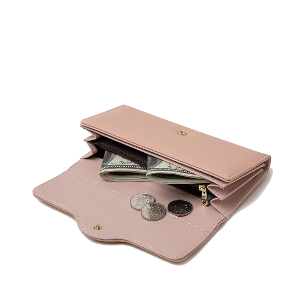 Stylish Coin Purse - Premium Wallet with Three Practical Compartments