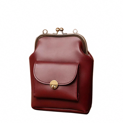 Elegant Vintage Kiss-Lock Bag - Grace's Retro Chic Must-Have