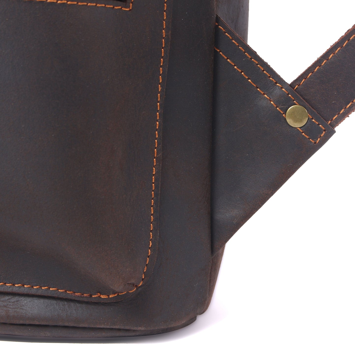 Leather Backpack with Drawstring | FLAM