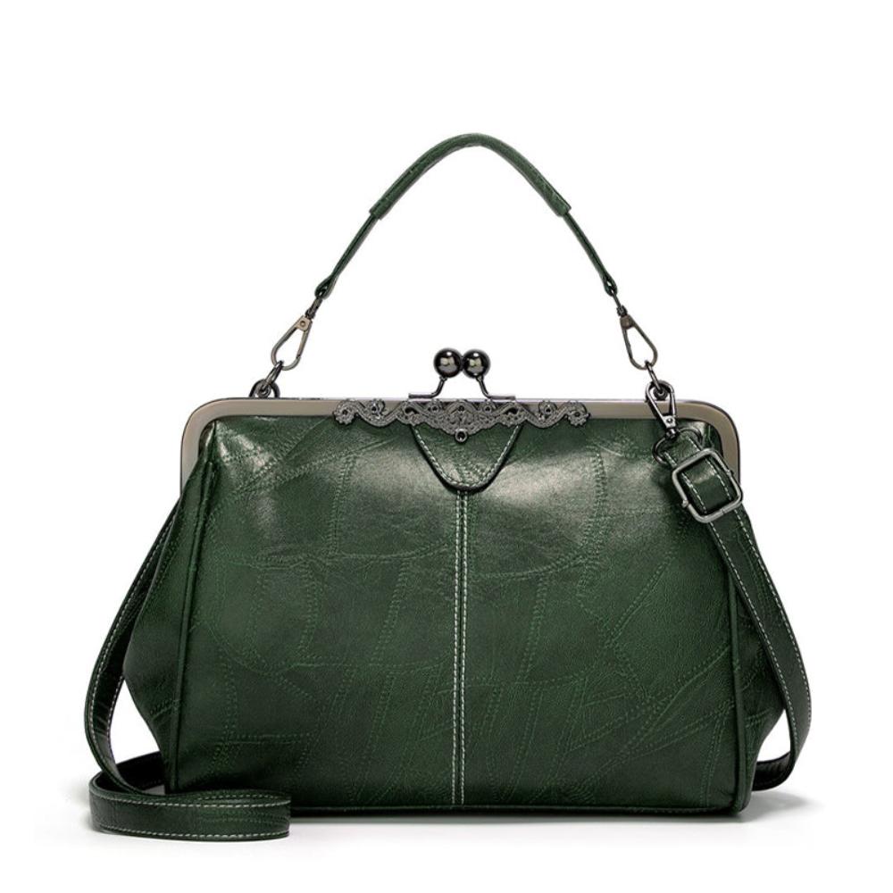 Elegant Vintage Kiss-Lock Handbag