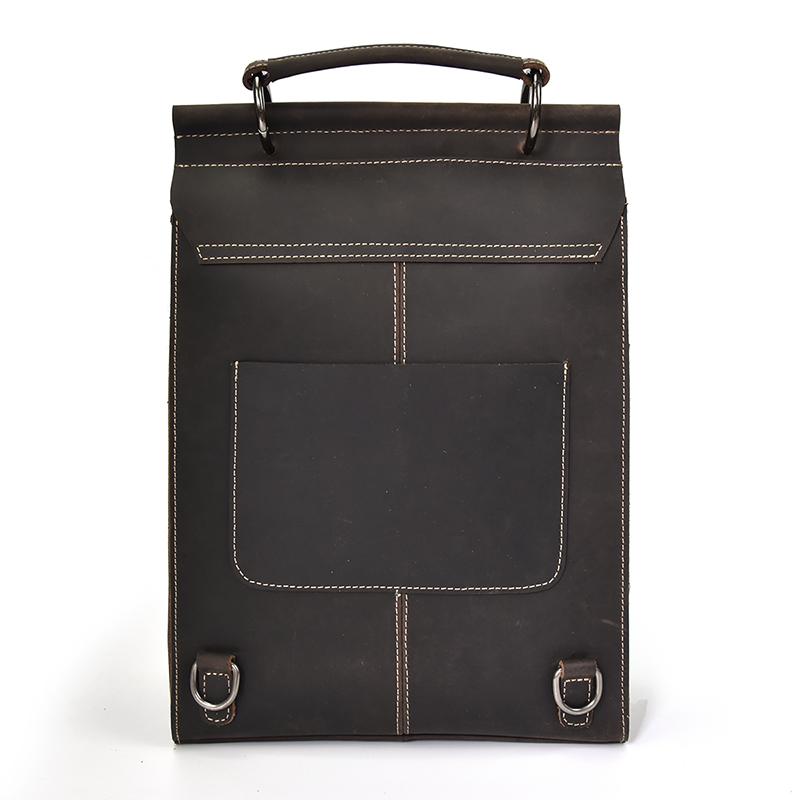 Leather Backpack-Handbag | OLDEN
