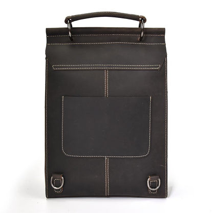 Leather Backpack-Handbag | OLDEN