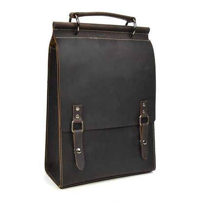 Leather Backpack-Handbag | OLDEN