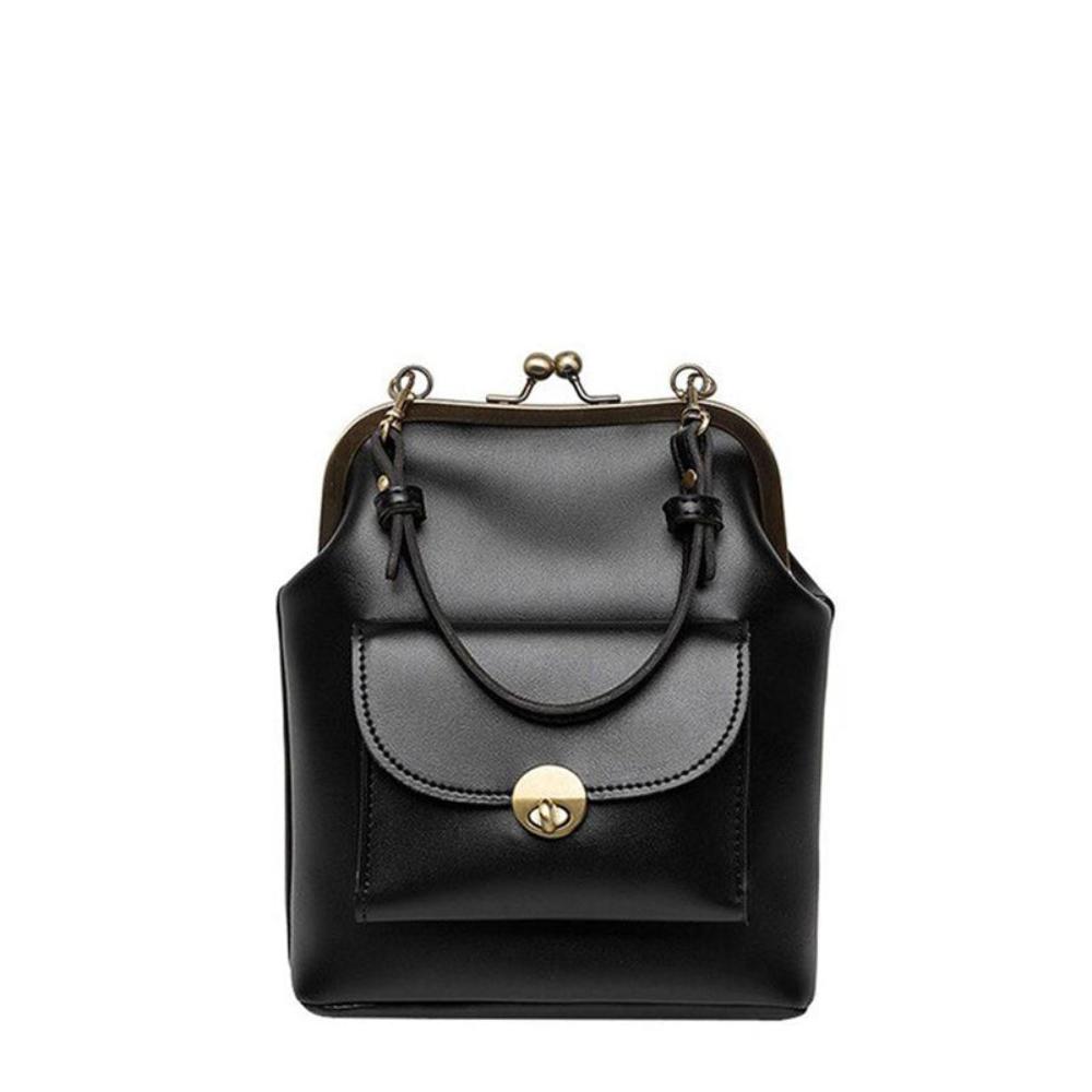 Elegant Vintage Kiss-Lock Bag - Grace's Retro Chic Must-Have