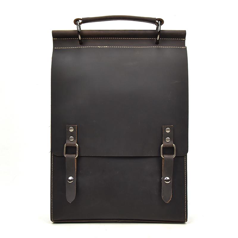 Leather Backpack-Handbag | OLDEN