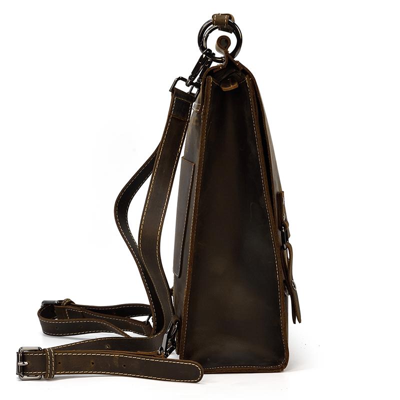 Leather Backpack-Handbag | OLDEN