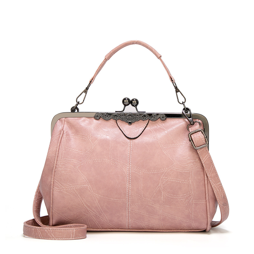 Elegant Vintage Kiss-Lock Handbag